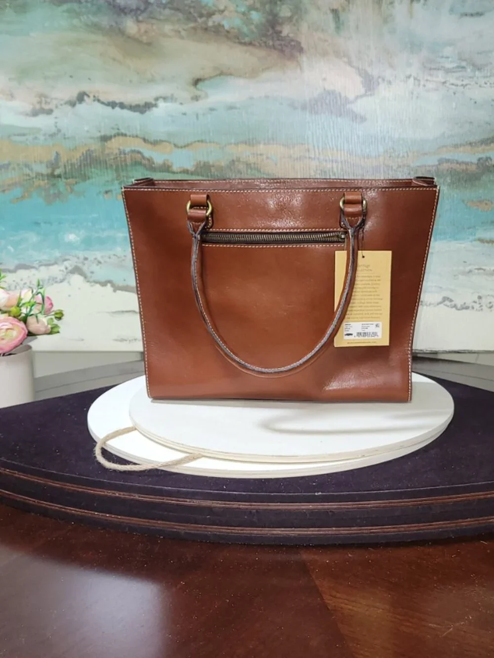 Patricia Nash Leather Zancona Tote - Heritage Collection [Item #HL04]